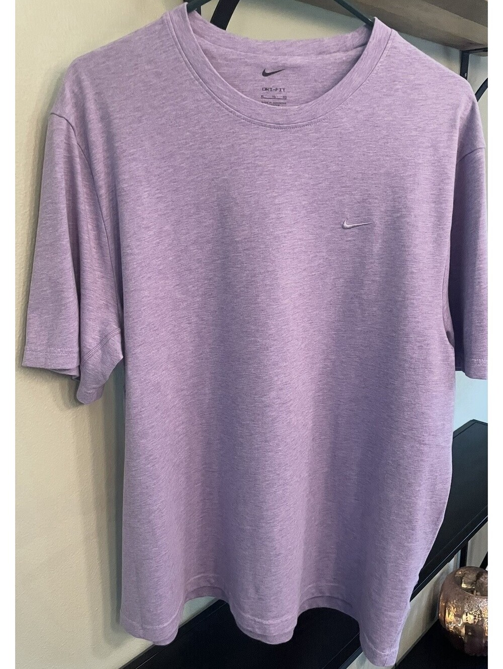 MEN'S NIKE DRI-FIT PRIMARY VERSATILE TOP Purple Size XL